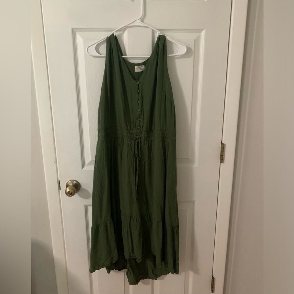 Green Dress 0X